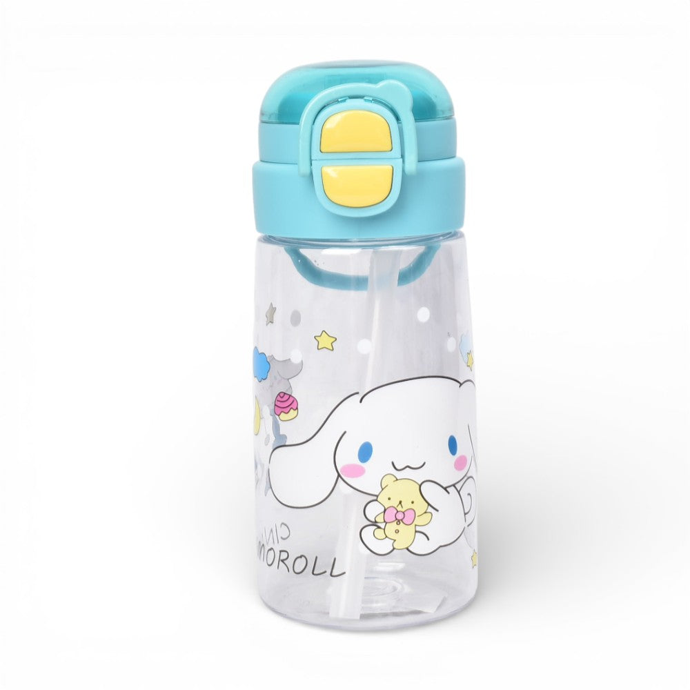botella de agua 500ml personaje plastico dim:7x7x18