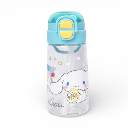 BOTELLA DE AGUA 500ML PERSONAJE PLASTICO DIM:7X7X18