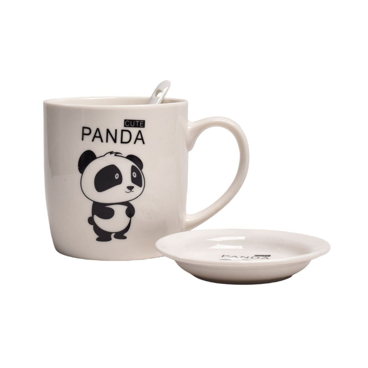 pocillo con cuchara mug ceramica
