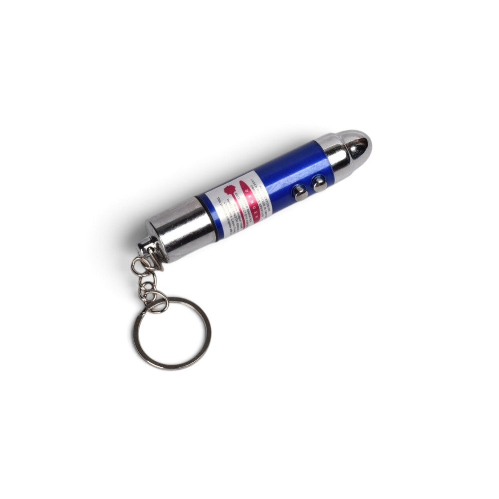 llavero broma shock laser plastico dim:8x1.5cm