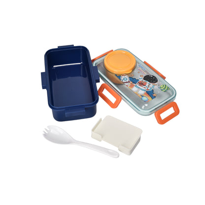 PORTACOMIDA PLASTICO NIÑO NIÑA 500ML DIM:17X9X5