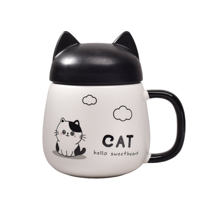 MUG POCILLO CERAMICA FORMA  DE GATO 500ML DIM:10*10*13
