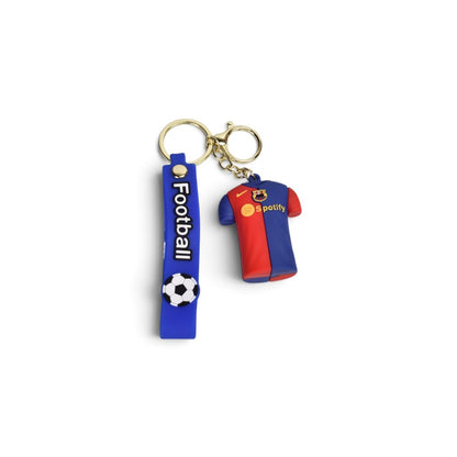 LLAVERO CAMISA DE FUTBOL GOMA DIM: 6X2.5CM